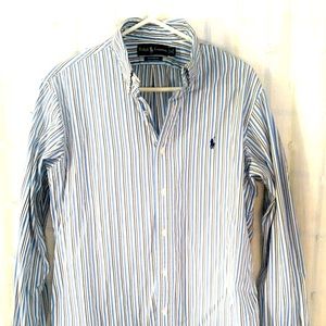 Polo Ralph Lauren Striped shirt. 16 Custom Fit